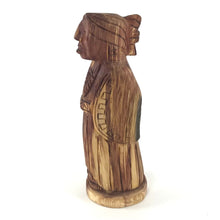Load image into Gallery viewer, Harry and Isabella Benally &quot;Dine Lady&quot; Juniper Wood Carving-Indian Pueblo Store
