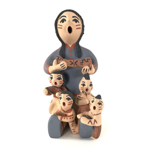 Bonnie Fragua Storyteller with Four Children-Indian Pueblo Store