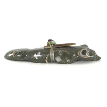 Load image into Gallery viewer, Evalena Boone Fossil Badger Fetish Carving-Indian Pueblo Store
