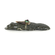 Load image into Gallery viewer, Evalena Boone Fossil Badger Fetish Carving-Indian Pueblo Store
