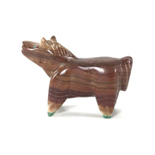 Load image into Gallery viewer, Enrike Leekya Onyx Horse Fetish Carving-Indian Pueblo Store
