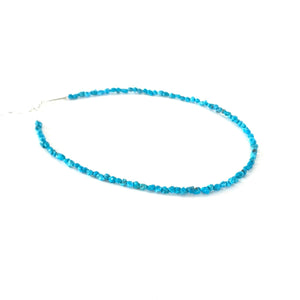 Melvin Masquat Kingman Turquoise Bead Necklace-Indian Pueblo Store