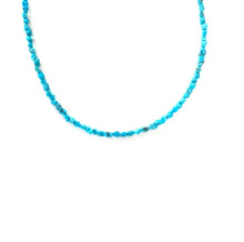 Load image into Gallery viewer, Melvin Masquat Kingman Turquoise Bead Necklace-Indian Pueblo Store

