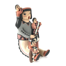 Load image into Gallery viewer, Linda Fragua Jemez Male Storyteller with Three Children-Indian Pueblo Store
