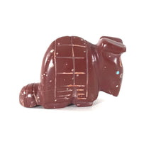 Load image into Gallery viewer, Gilbert Lonjose Pipestone Anteater Fetish Carving-Indian Pueblo Store
