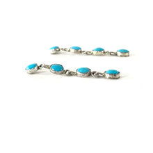 Load image into Gallery viewer, Anthony Skeet Turquoise Drop Dangle Earring-Indian Pueblo Store
