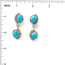 Load image into Gallery viewer, Anna Spencer Turquoise Dangle Earrngs-Indian Pueblo Store
