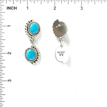 Load image into Gallery viewer, Anna Spencer Turquoise Dangle Earrngs-Indian Pueblo Store
