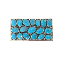 Load image into Gallery viewer, Jason Livingston Turquoise Cobble Buckle-Indian Pueblo Store
