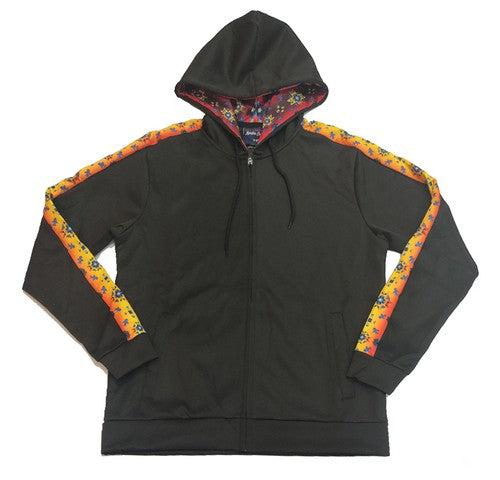 Diamond Glow Zip Up Jacket with Hood-Indian Pueblo Store