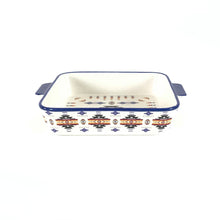 Load image into Gallery viewer, Native Design Square Ceramic Bakeware Dish-Indian Pueblo Store
