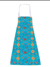 Load image into Gallery viewer, Native Floral Print Apron-Indian Pueblo Store

