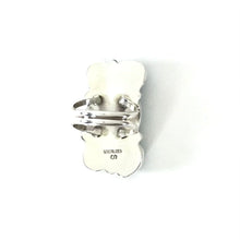 Load image into Gallery viewer, Pearlene Spencer Rectangular Turquoise Cluster Ring-Indian Pueblo Store
