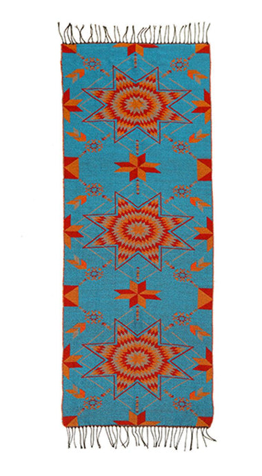 Starburst Design Reversible Woven Scarfs-Indian Pueblo Store