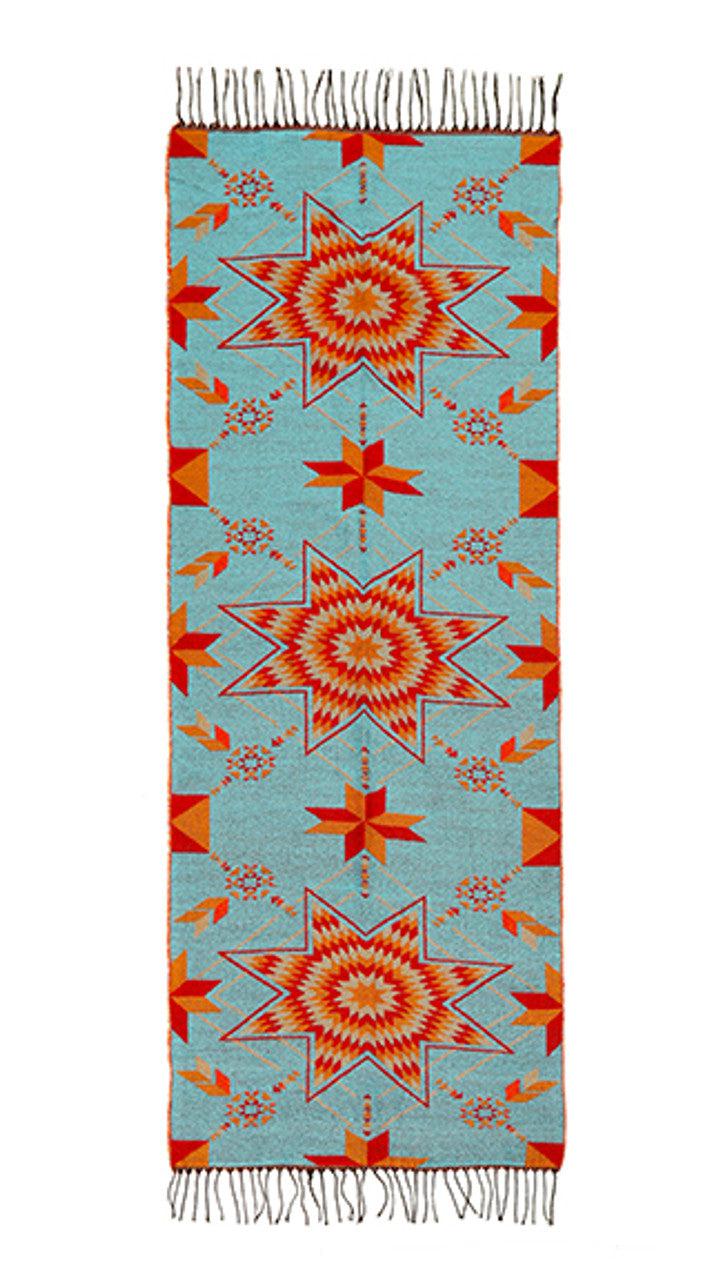 Starburst Design Reversible Woven Scarfs-Indian Pueblo Store