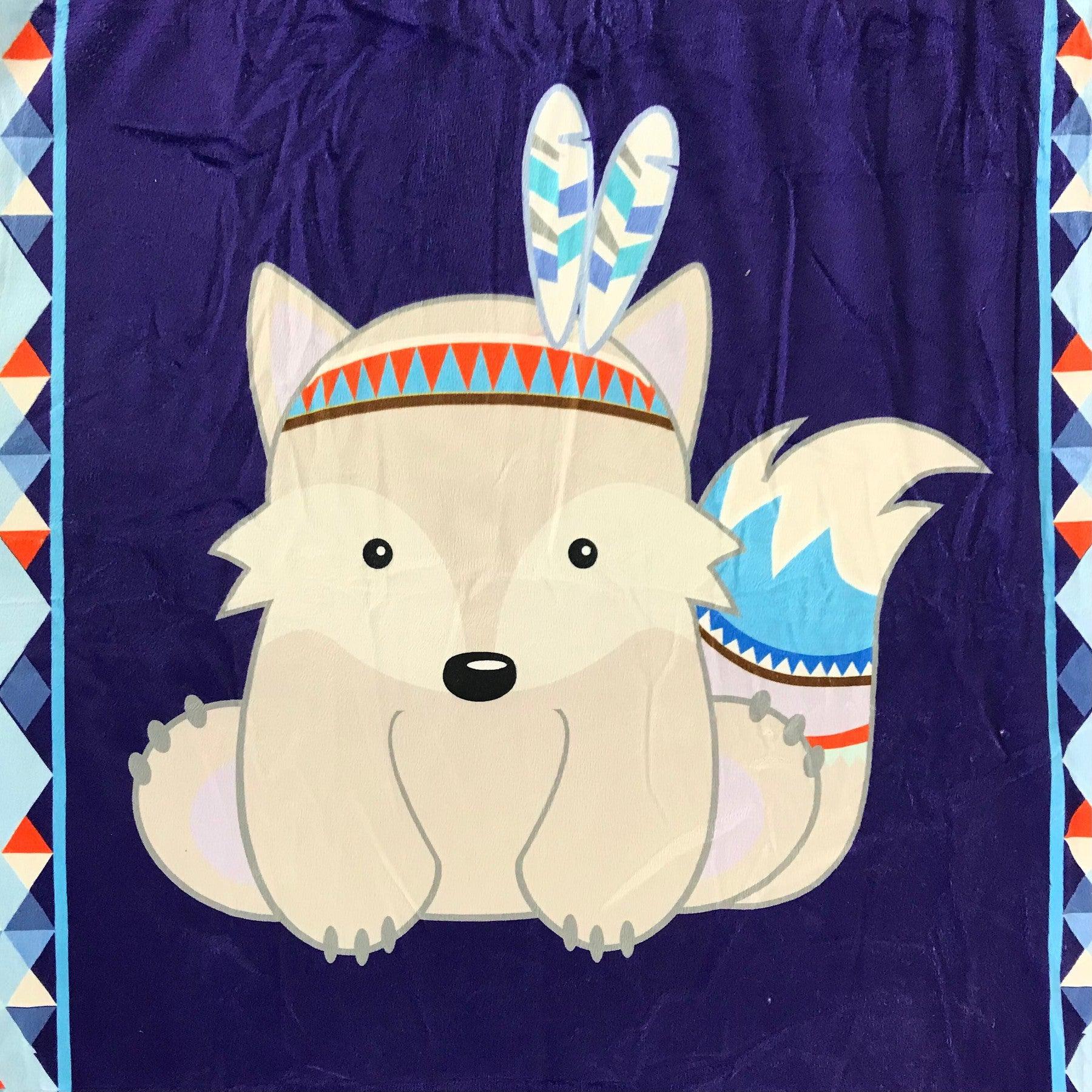 Native Baby Sherpa Blanket-Indian Pueblo Store