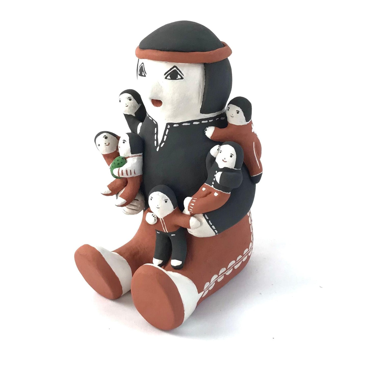 Annette Romero Male Storyteller with Six Children-Indian Pueblo Store