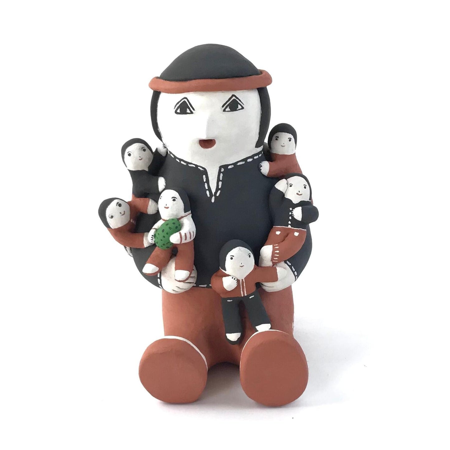 Annette Romero Male Storyteller with Six Children-Indian Pueblo Store