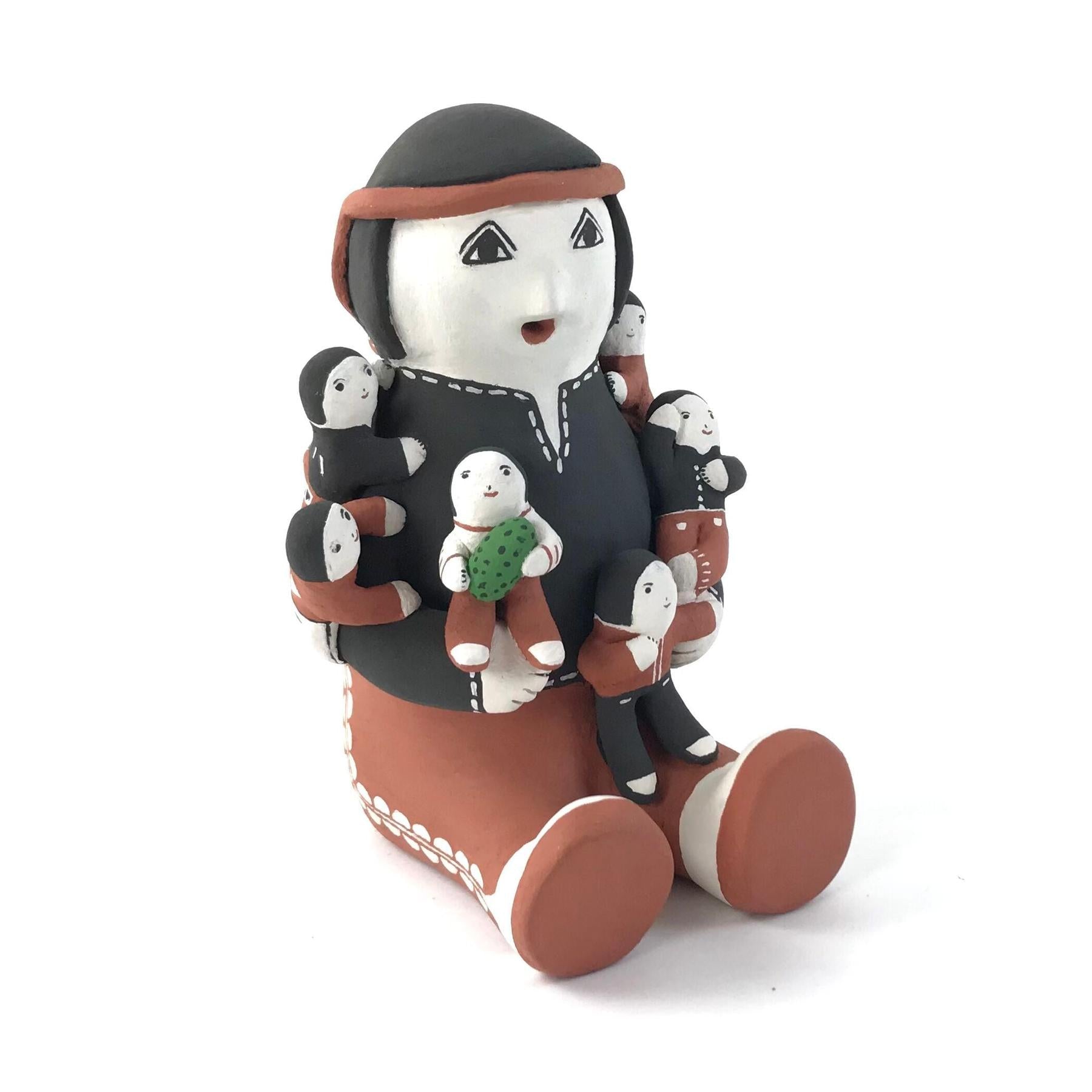 Annette Romero Male Storyteller with Six Children-Indian Pueblo Store