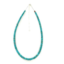 Load image into Gallery viewer, Kevin Ray Garcia Graduated Kingman Turquoise Bead Necklace-Indian Pueblo Store
