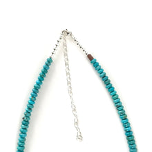 Load image into Gallery viewer, Kevin Ray Garcia Graduated Kingman Turquoise Bead Necklace-Indian Pueblo Store
