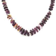 Load image into Gallery viewer, Gabriel Romero Graduated Spiny Oyster Shell Heishi Necklace-Indian Pueblo Store
