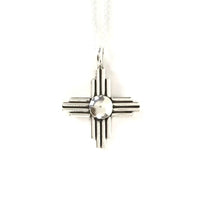 Load image into Gallery viewer, Raymond Coriz Zia Sun Symbol Pendant-Indian Pueblo Store
