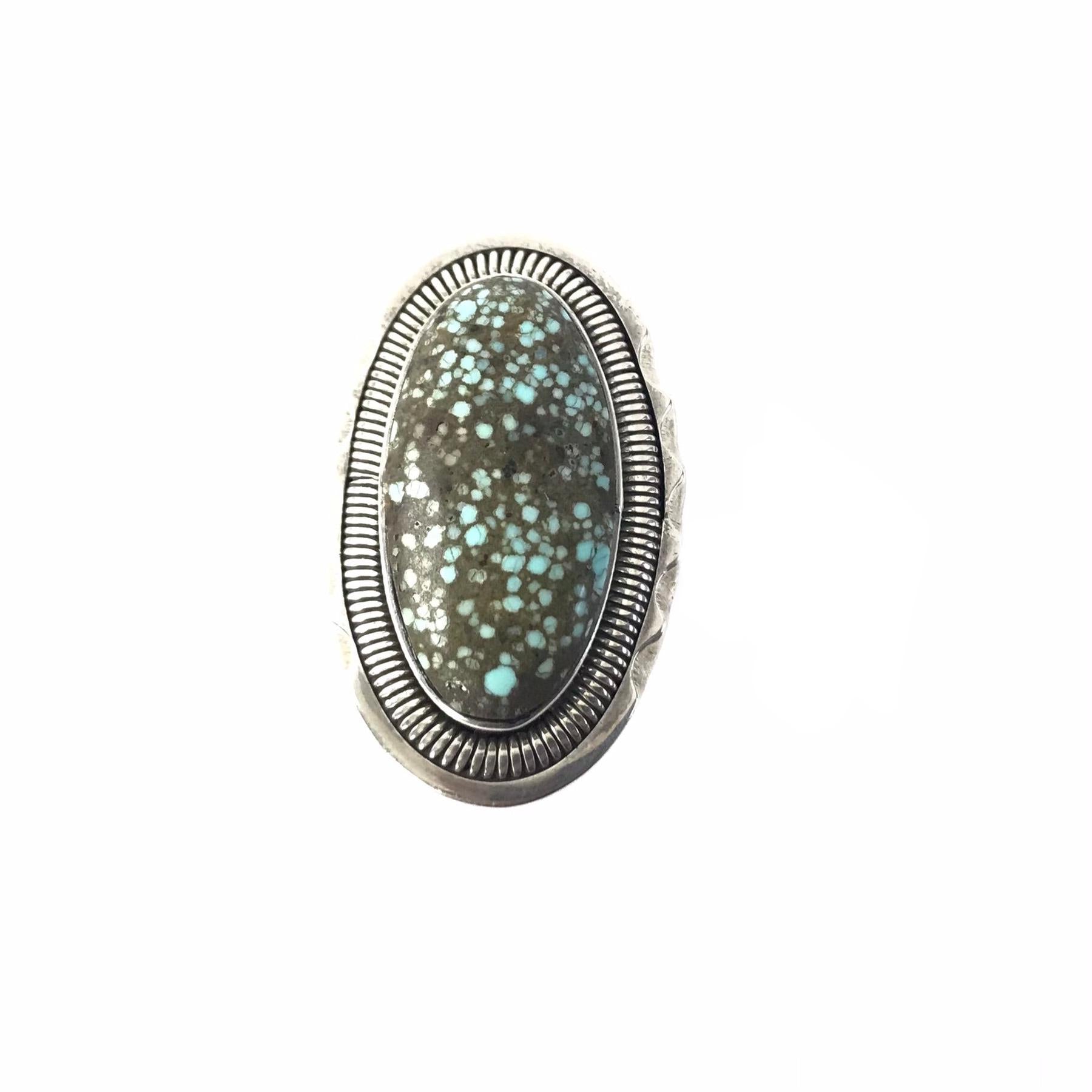 Walter Vandever # 8 Turquoise Ring-Indian Pueblo Store