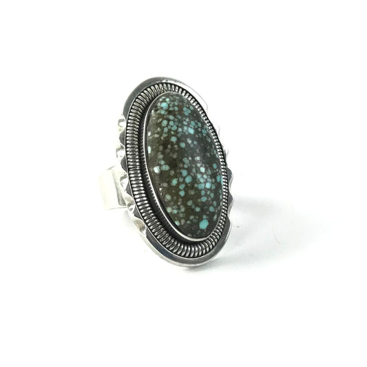 Walter Vandever # 8 Turquoise Ring-Indian Pueblo Store