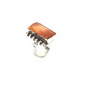 Joe and Angie Reano Spiny Oyster Shell Ring-Indian Pueblo Store