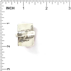 Joe and Angie Reano Red Spiny Oyster Shell Ring-Indian Pueblo Store