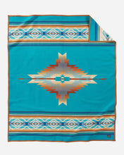 Load image into Gallery viewer, ZE493 Jacquard Pagosa Springs - Turquoise-Indian Pueblo Store
