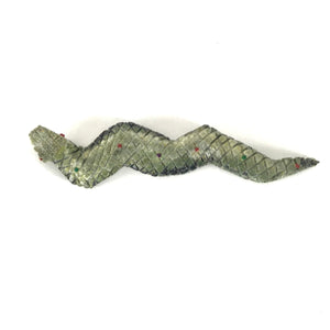 Carl Estate Serpentine Snake Fetish Carving-Indian Pueblo Store