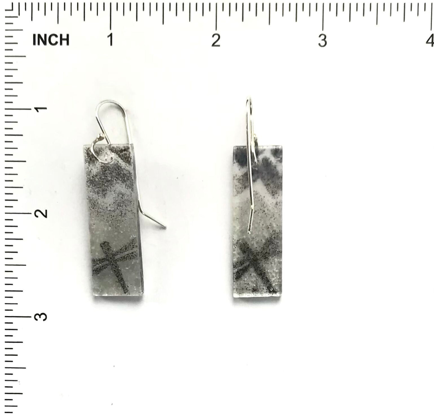 Adrian Wall Dragonfly Small Glass Earrings-Indian Pueblo Store