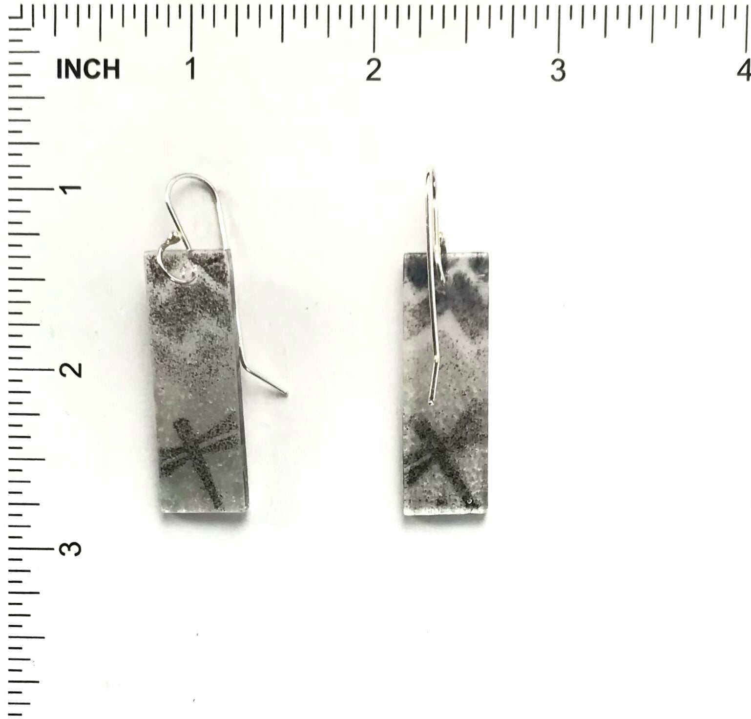 Adrian Wall Dragonfly Small Glass Earrings-Indian Pueblo Store