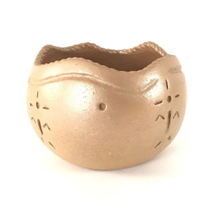 Therese Tohsoni Yeii design Micaceous Bowl-Indian Pueblo Store