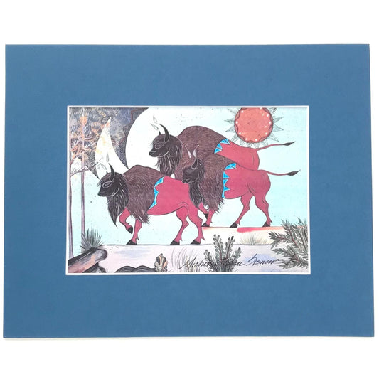 Ko'Buffalo Prnt-Indian Pueblo Store