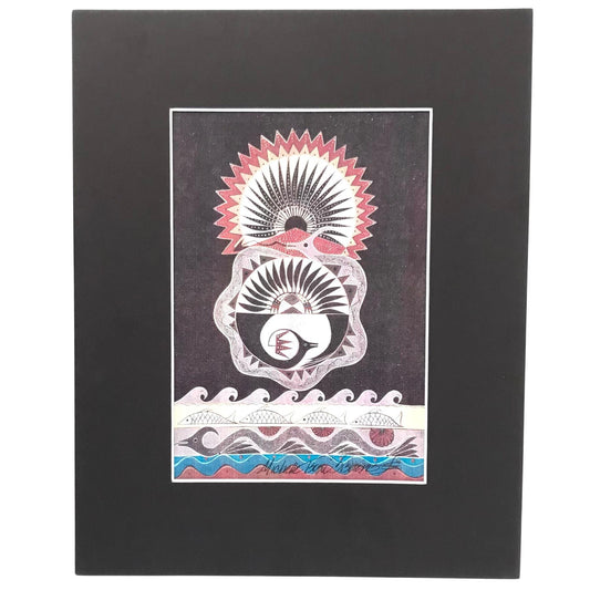 #31 Michelle Tsosie Sisneros Avaanyu Water Serpent Print-Indian Pueblo Store
