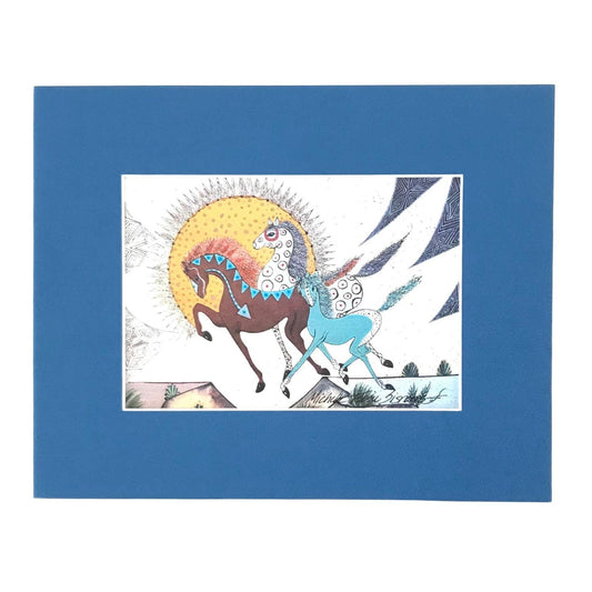 Michelle Tsosie Sisneros Pow Wow Ponies-Indian Pueblo Store