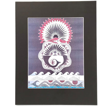 #31 Michelle Tsosie Sisneros Avaanyu Water Serpent Print-Indian Pueblo Store