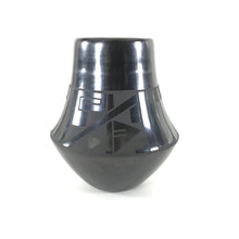Load image into Gallery viewer, San Ildefonso Small Black on Black Vase-Indian Pueblo Store
