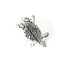 Load image into Gallery viewer, Sterling Silver Horned Toad Pin/Pendant-Indian Pueblo Store
