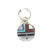 Load image into Gallery viewer, Wayne Haloo Sunface Inlay Pendant-Indian Pueblo Store
