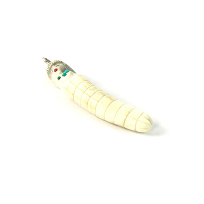 Claudia Peina Antler Corn Maiden Pendant-Indian Pueblo Store