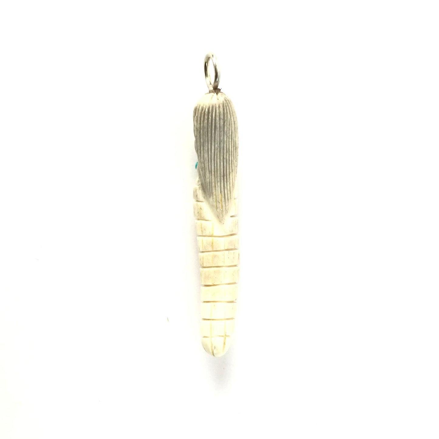 Claudia Peina Antler Corn Maiden Pendant-Indian Pueblo Store