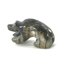 Load image into Gallery viewer, Rickson Kallestewa Picasso Marble Bear Fetish Carving-Indian Pueblo Store
