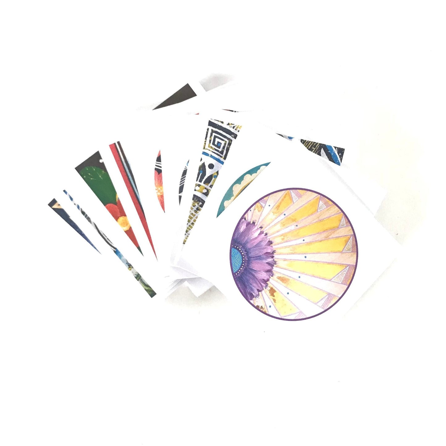 Mallery Quetawki Mini Floral Card Set-Indian Pueblo Store