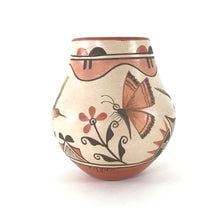 Load image into Gallery viewer, Elizabeth and Marcellus Medina Small Hummingbird and Butterfly Jar-Indian Pueblo Store
