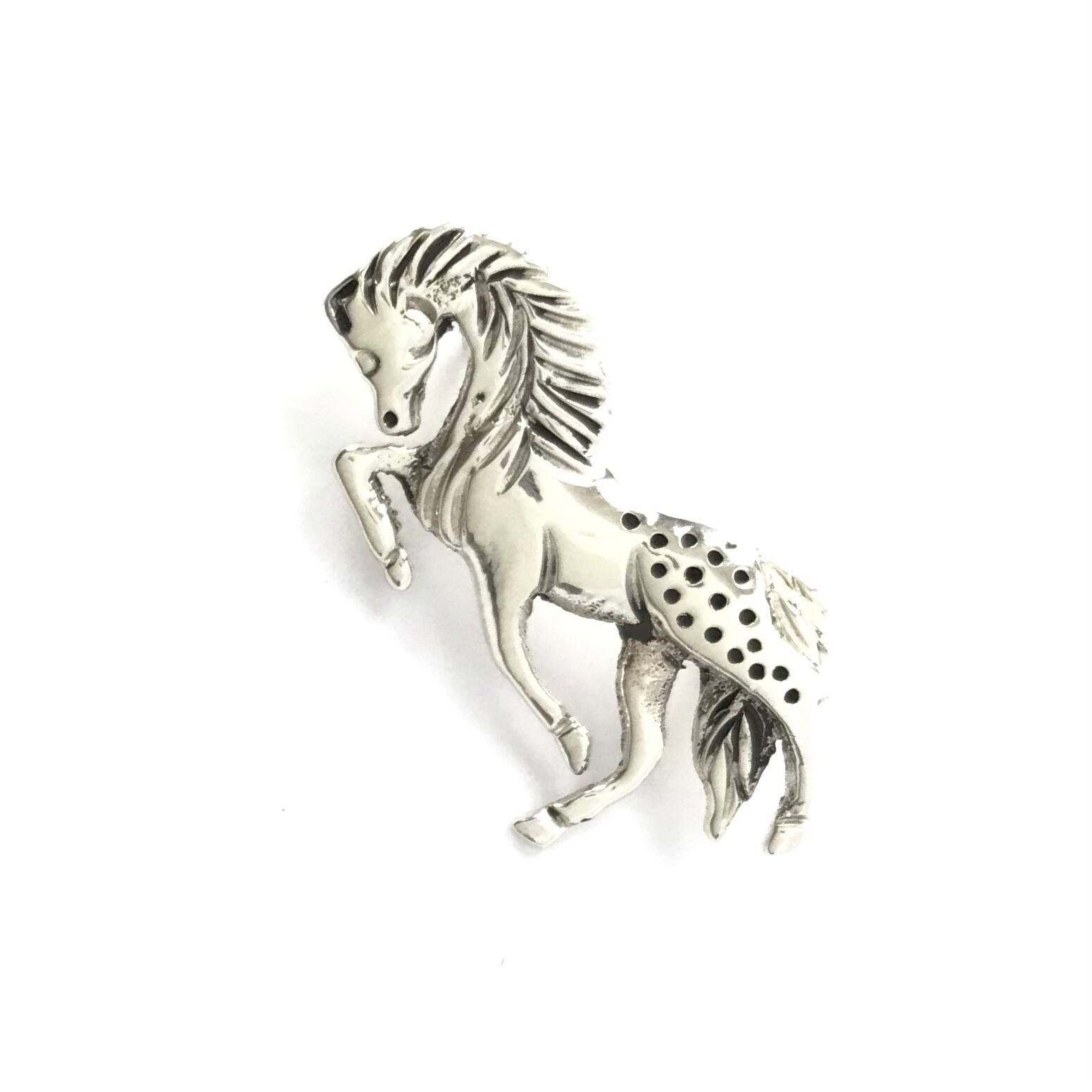 Allison Manuelito Sterling Silver Horse Pin-Indian Pueblo Store