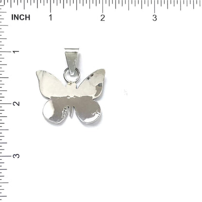Sonny Gene Overlay Butterfly Pendant-Indian Pueblo Store